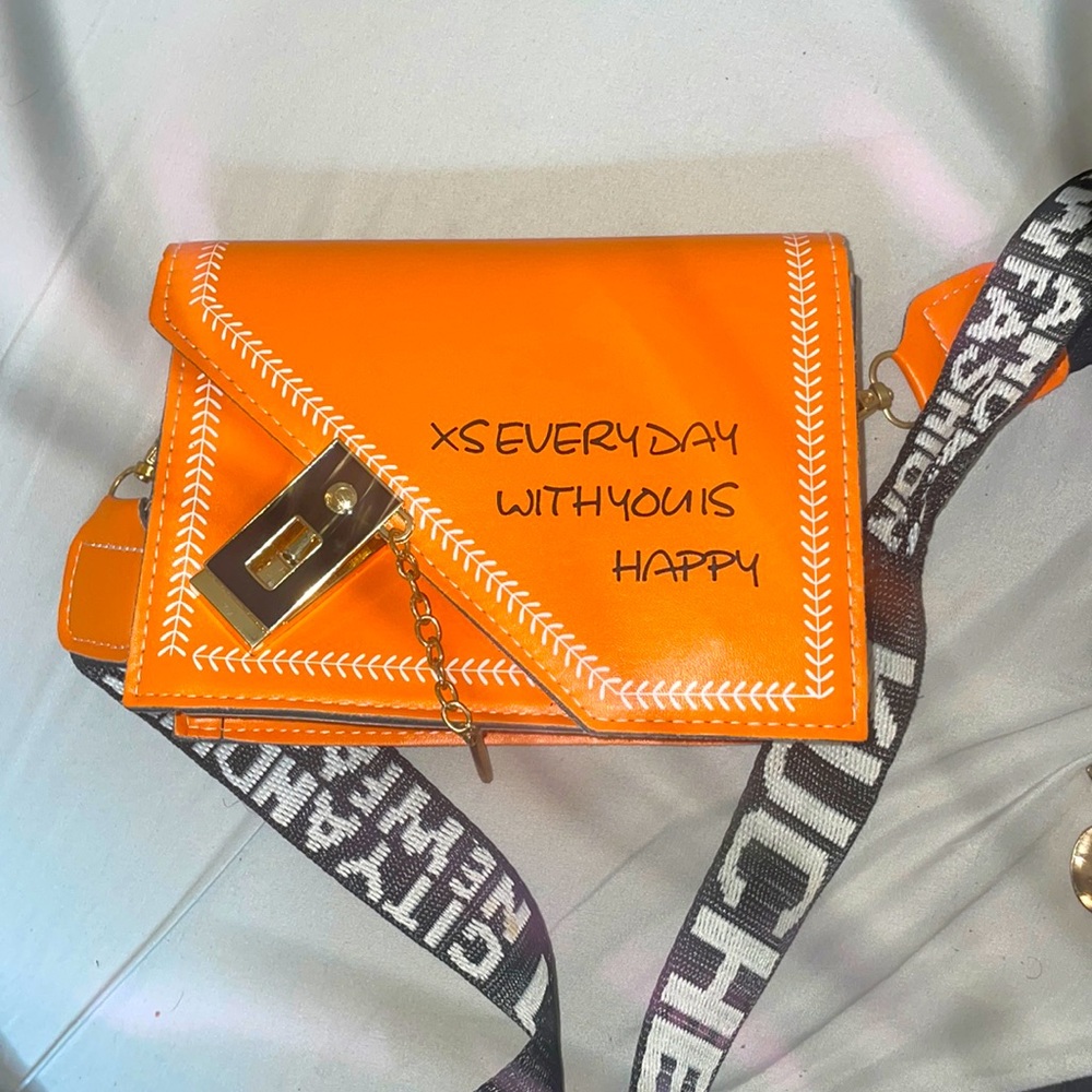 Orange Purse / Clutch